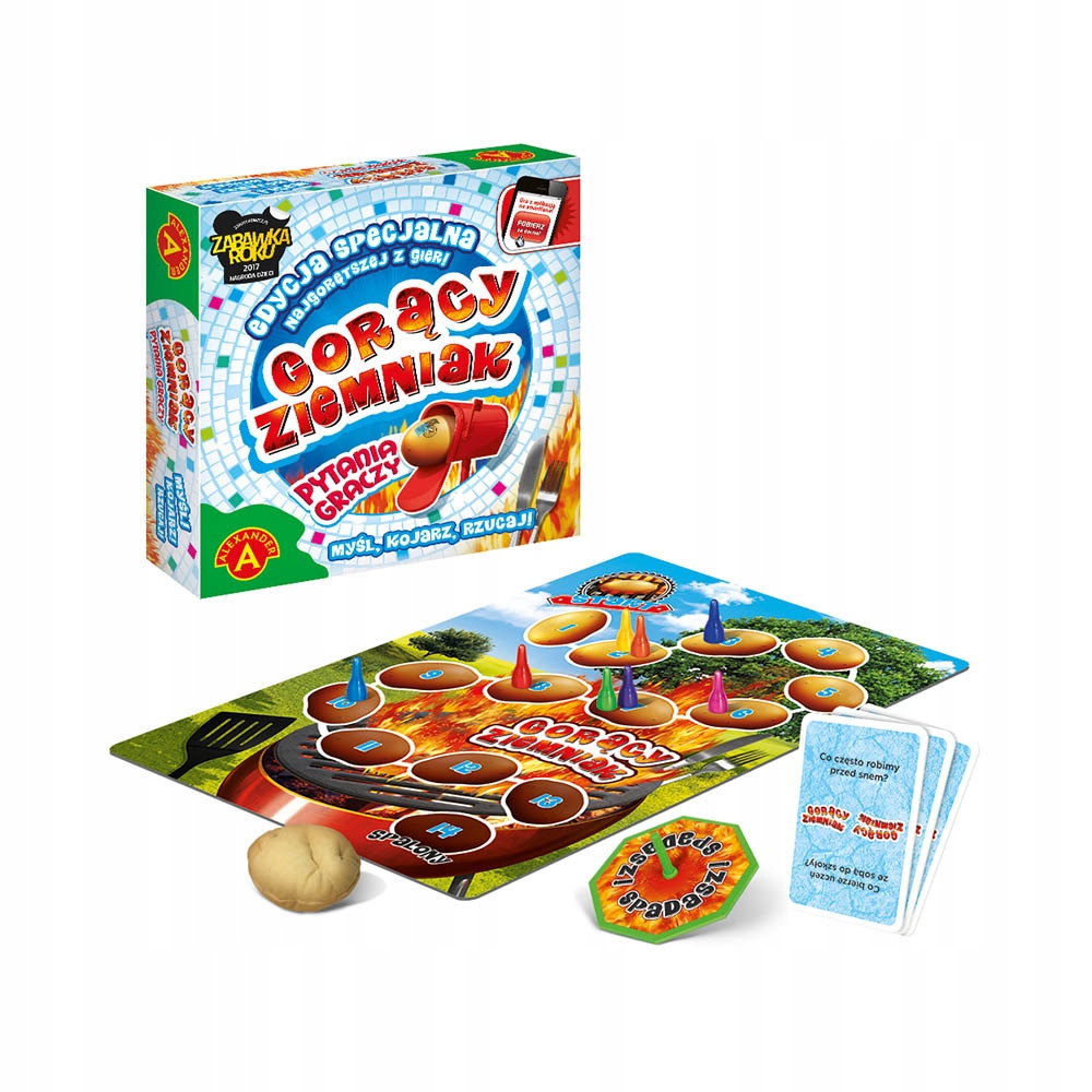 GORĄCY ZIEMNIAK Pytania graczy - Gra ALEXANDER Wydawca Alexander