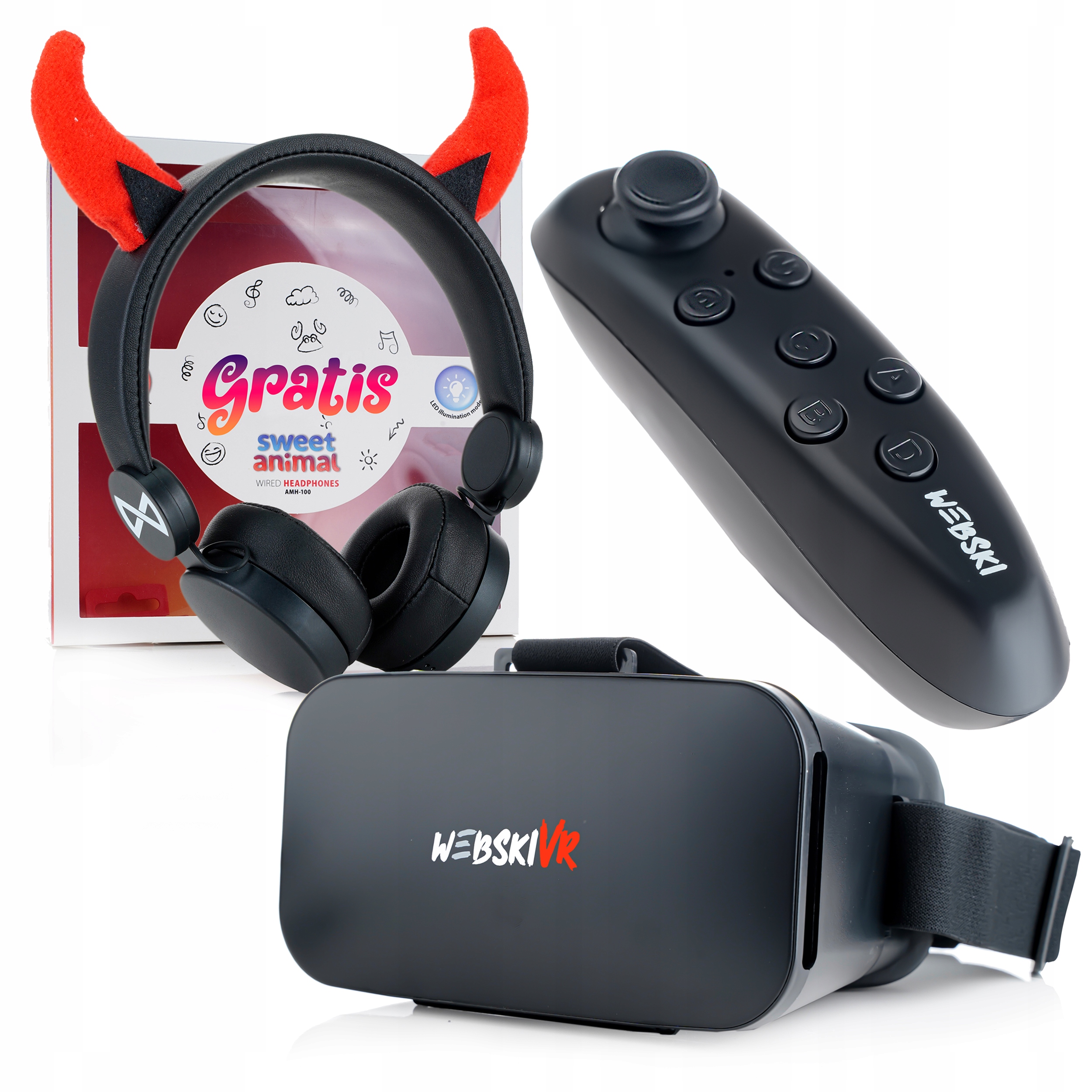 WIRTUALNA RZECZYWISTOŚĆ GOGLE 3D OKULARY VR PILOT