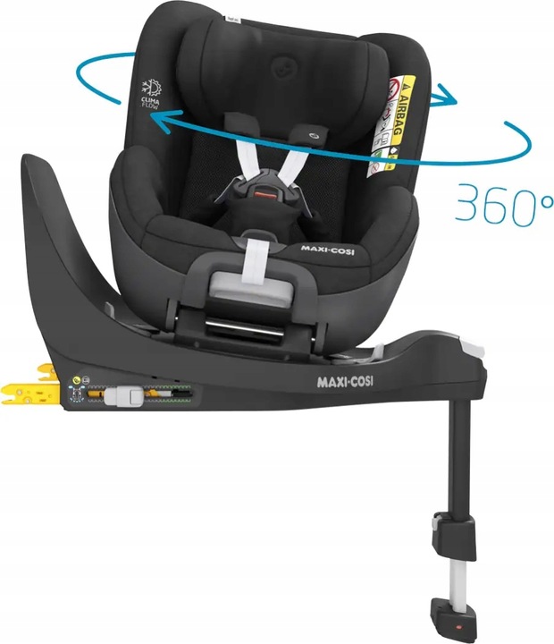 MAXI COSI FOTELIK SAMOCHODOWY PEARL 360 DLA DZIECKA DO 4 LAT + BAZA FF360 Model PEARL 360