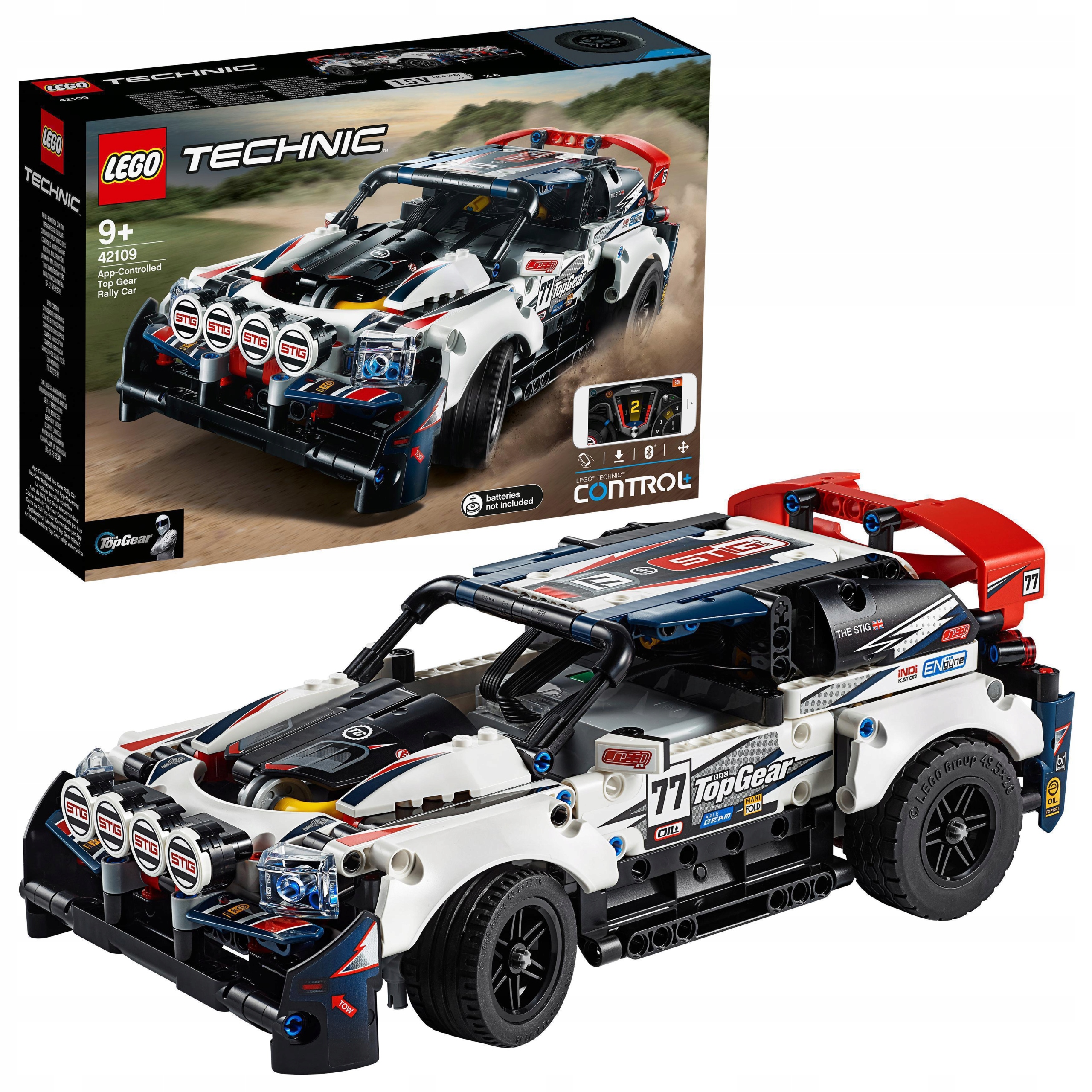 

Lego Technic Auto wyścigowe Top Gear 42109