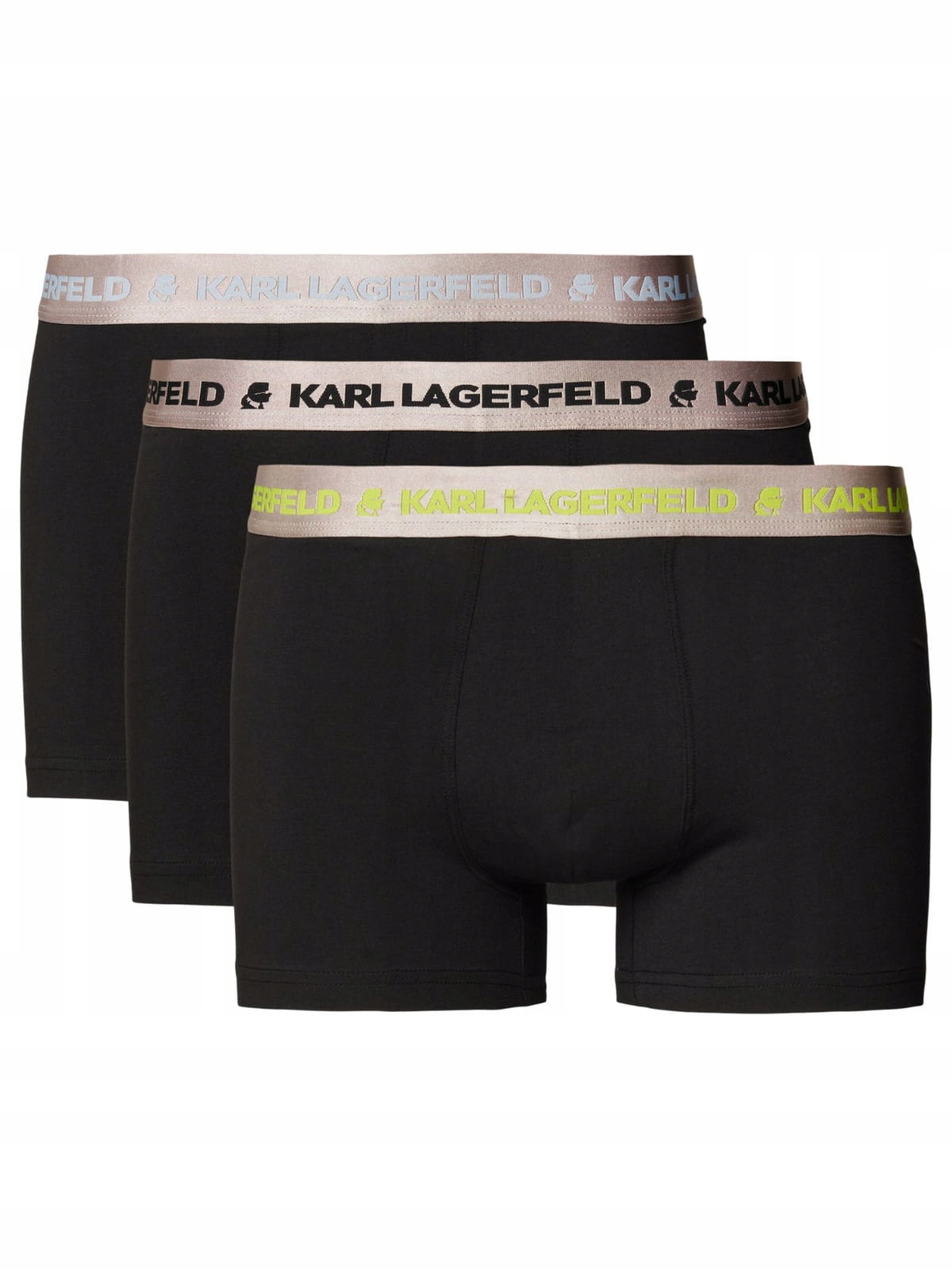 Pánské boxerky Karl Lagerfeld 3 Pack 225M2107 černé S