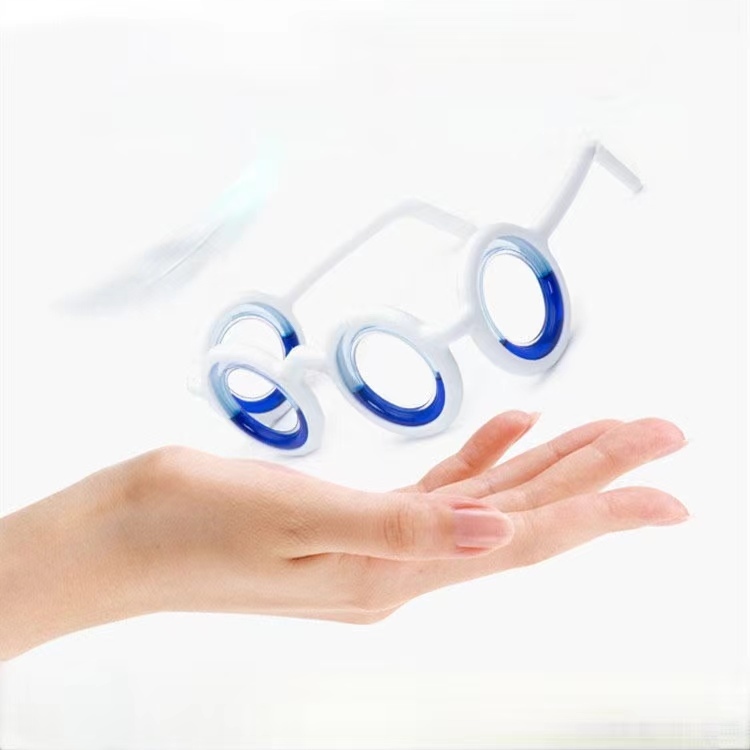 OKULARY ,NIEBIESKIE OKULARY DO CHOROBA LOKOMOCYJNA,PREZENT Model okulary