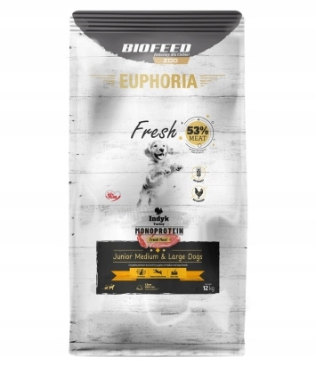 Euphoria Fresh Junior M/L Mono indyk 12kg