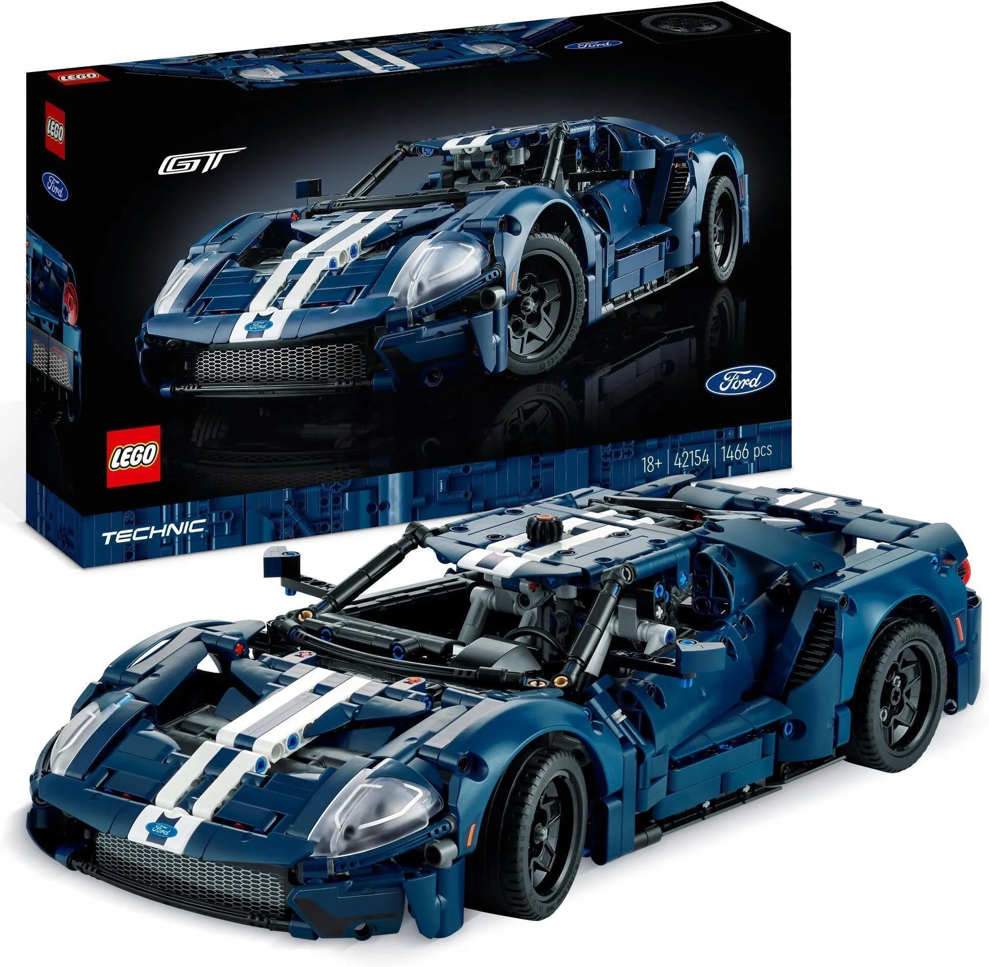 stavebnice Lego Technic 42154 Ford Gt, verze z roku 2022
