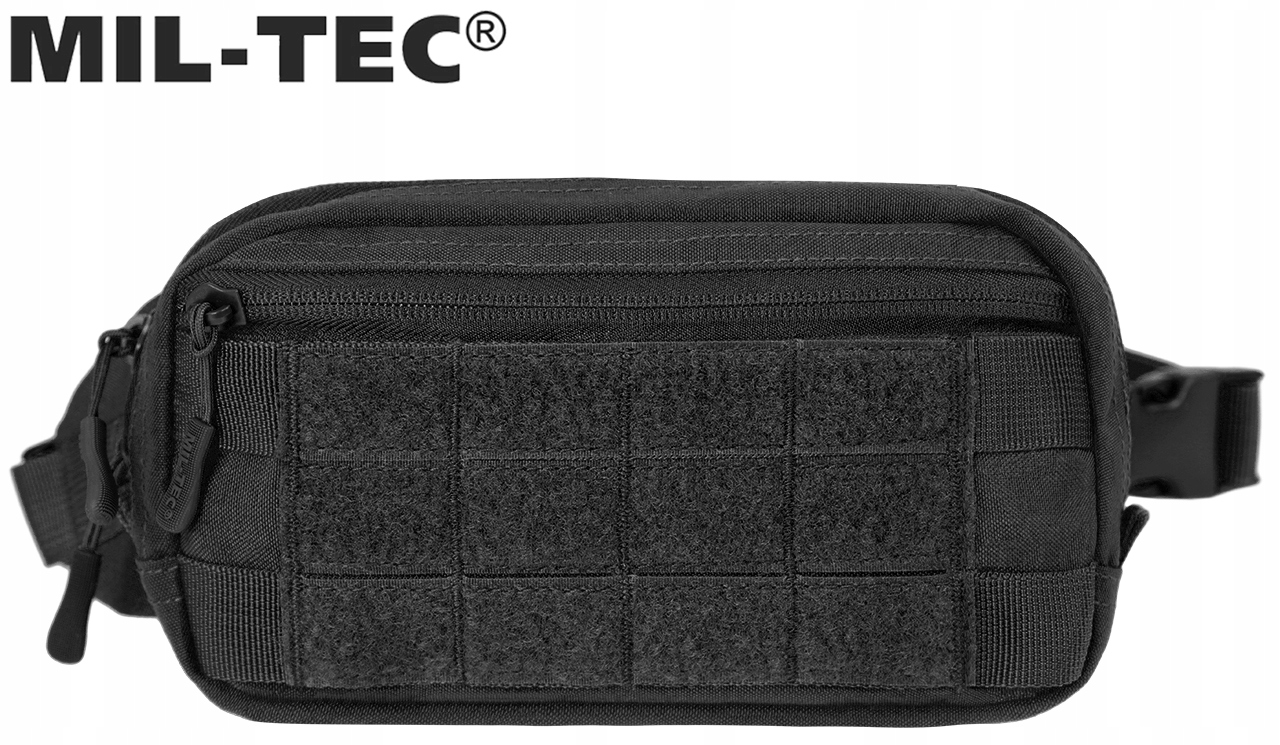 Saszetka nerka biodrowa Mil-Tec FannyPack Czarna Cechy dodatkowe miejsce na telefon