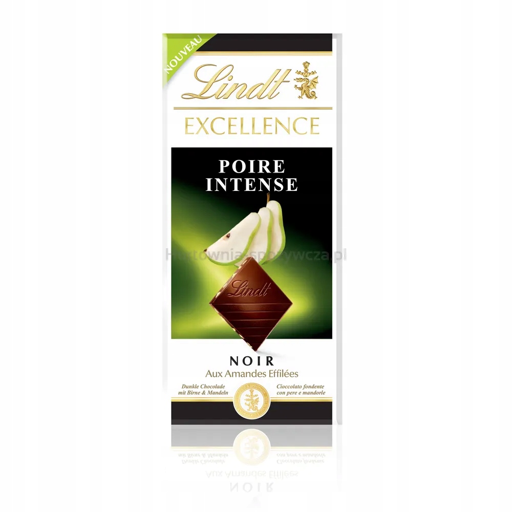 Levně Lindt Excellence Hruška Intense 100 g