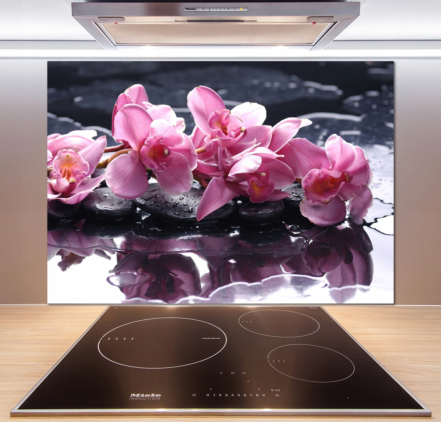 

Panel do kuchni Różowa orchidea 100x70 cm + Klej
