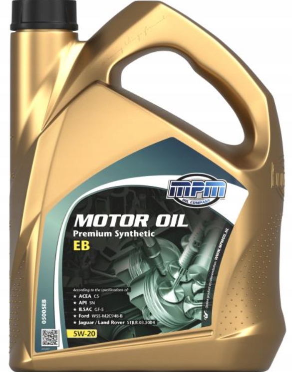 5L Mpm Olej 5v20 Premium Acea C5 Ilsac GF-5