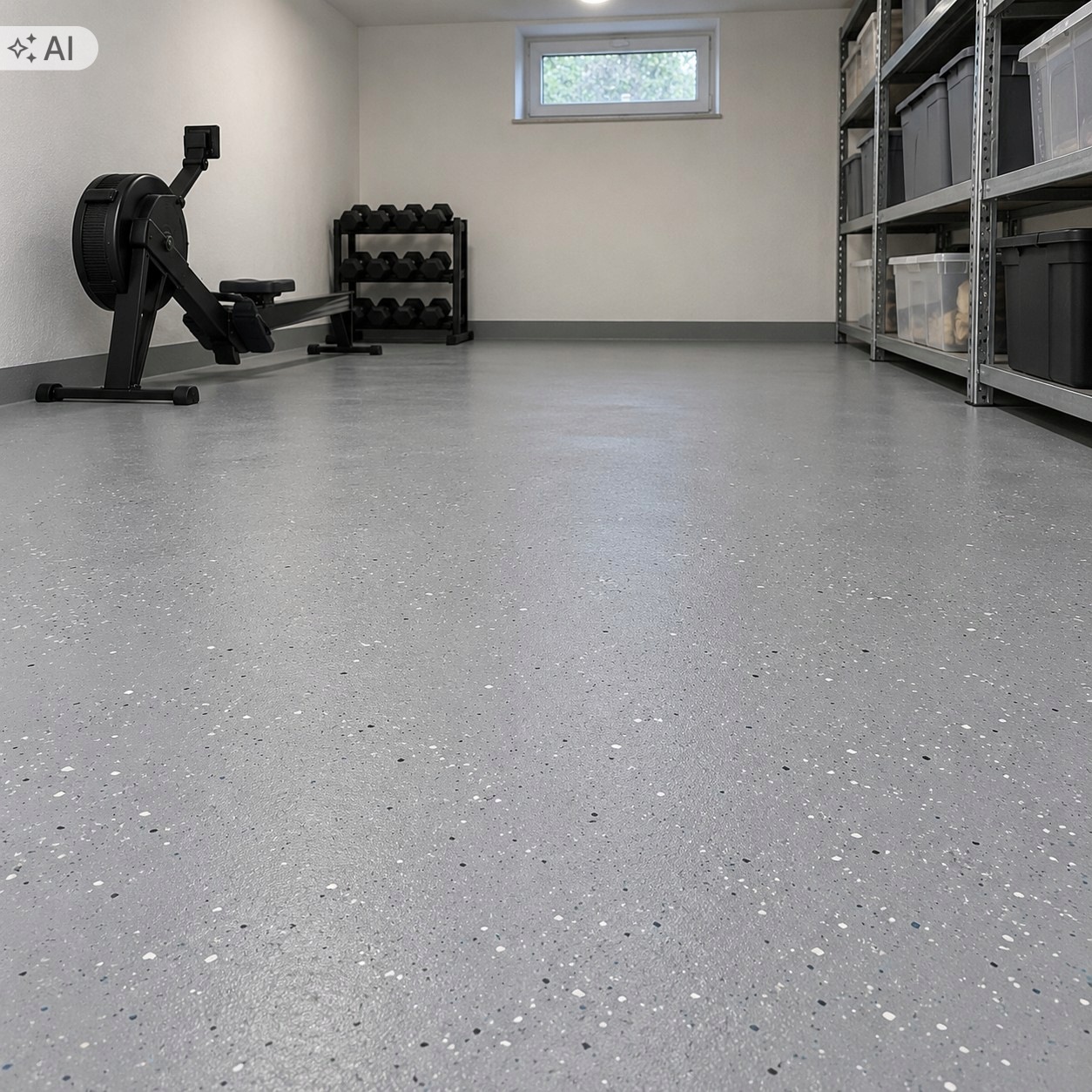 Epoxidová pryskyřice s vločkami sada 10 m2 garáž protiskluzná Techniart