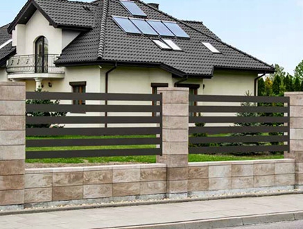 Daszek ogrodzeniowy gładki STYROBUD FINI DF1 360x360x50 Grafitowy Kod producenta FINI DF1 grafitowy