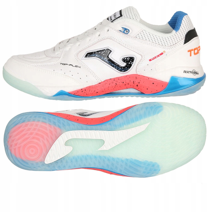 Joma Top Flex PLUS02 [42] Pánská sálová obuv bílá