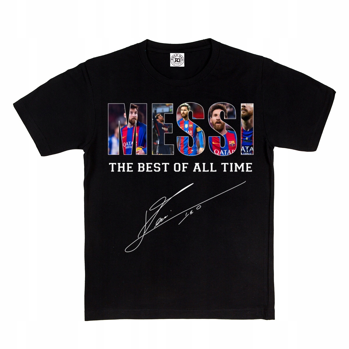 

Dziecięca Koszulka Piłkarska Lionel Messi Autograf
