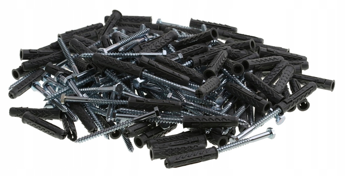 

Kołek Rozporowy 10 mm + Wkręt 6 x 80 op. 100 szt