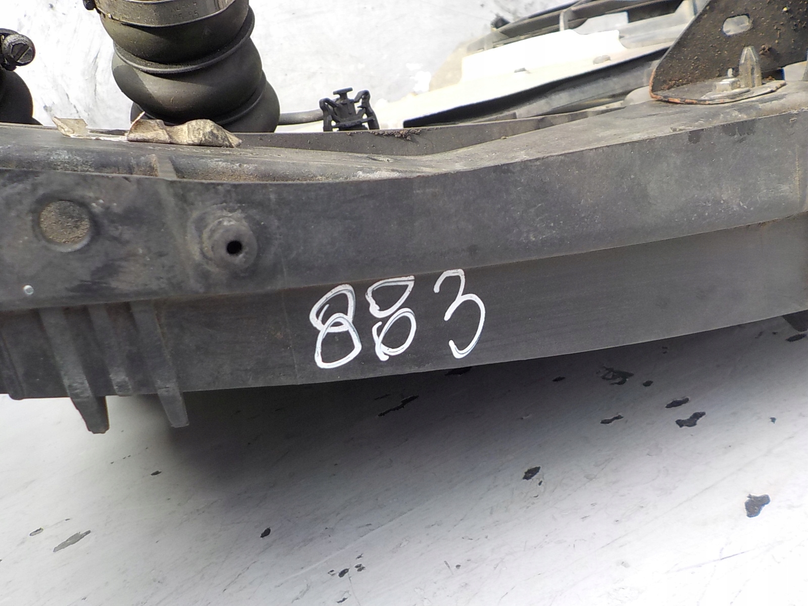 883 CITROEN C3 PICASSO support panel for radiators sider radiator