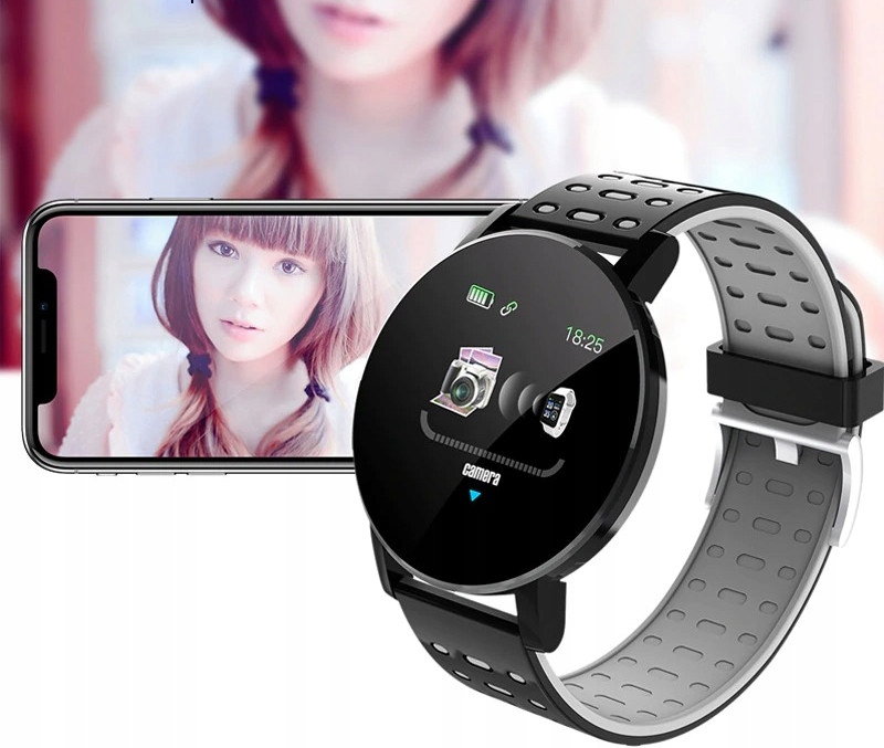 SMARTWATCH ZEGAREK IPHONE SAMSUNG HUAWEI 5 KOLORÓW Kompatybilność systemowa Android iOS