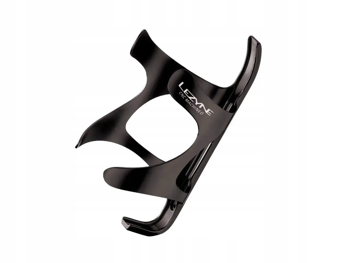 Koszyk na bidon rowerowy Lezyne Cnc Cage czarny Alu