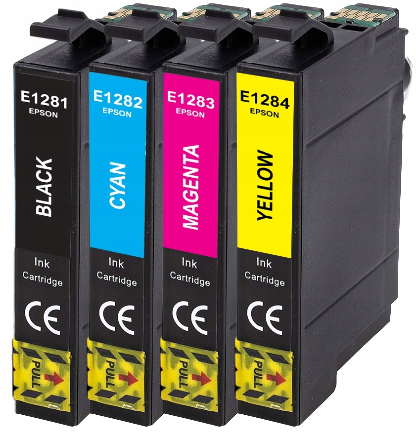 

4x Tusze Do T1281 SX125 SX130 SX230 SX235 SX425