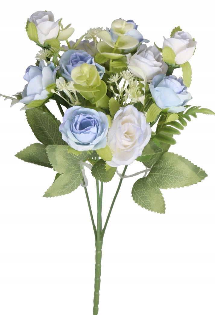 SZTUCZNE KWIATY ROŚLINY GAŁĄZKI BUKIET RÓŻ RÓŻA RÓŻE Wysokość maksymalna 30 cm