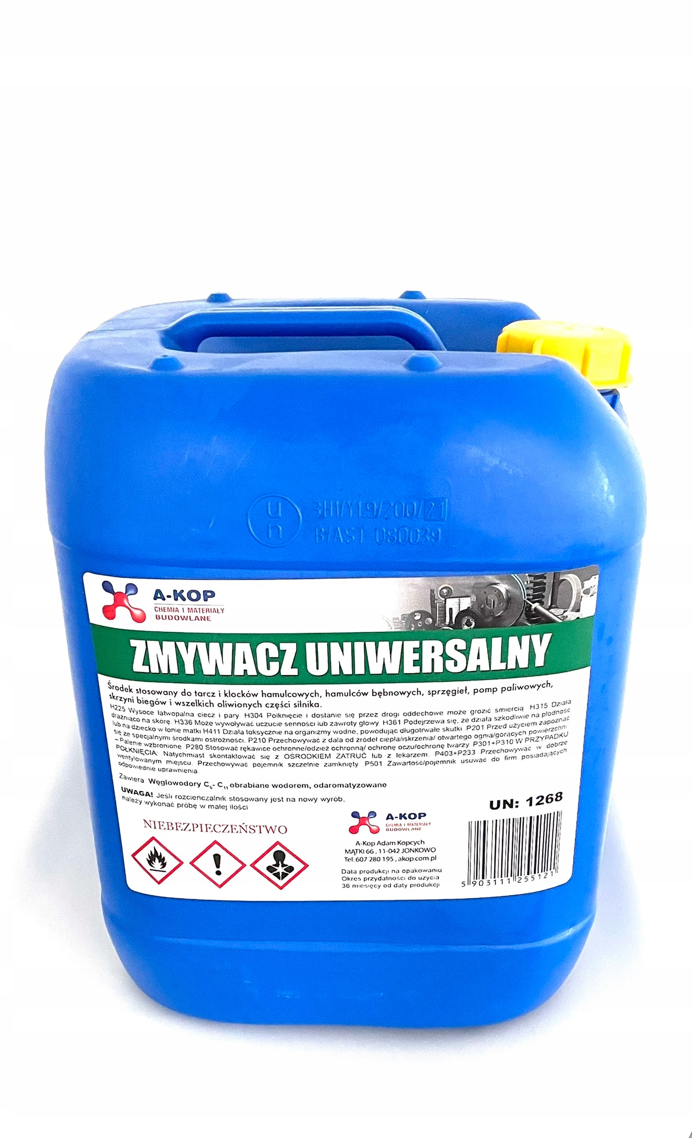 

Zmywacz Do Hamulców 20L Brake Cleaner