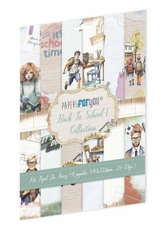 Zpátky do školy Sada rýžových papírů (PFY-12484)