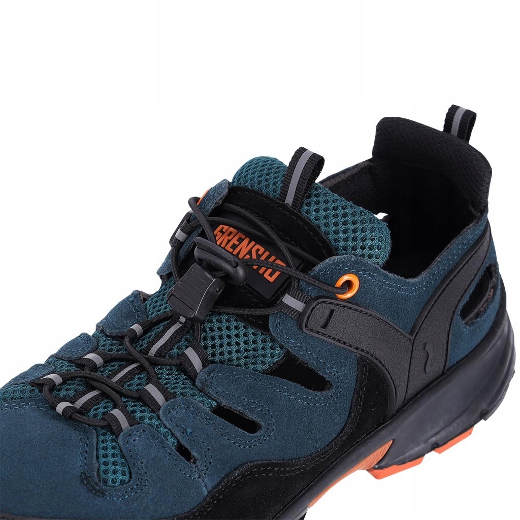 Buty ochronne sandały skóra zamszowa wiązane Bdeep-s roz, 43