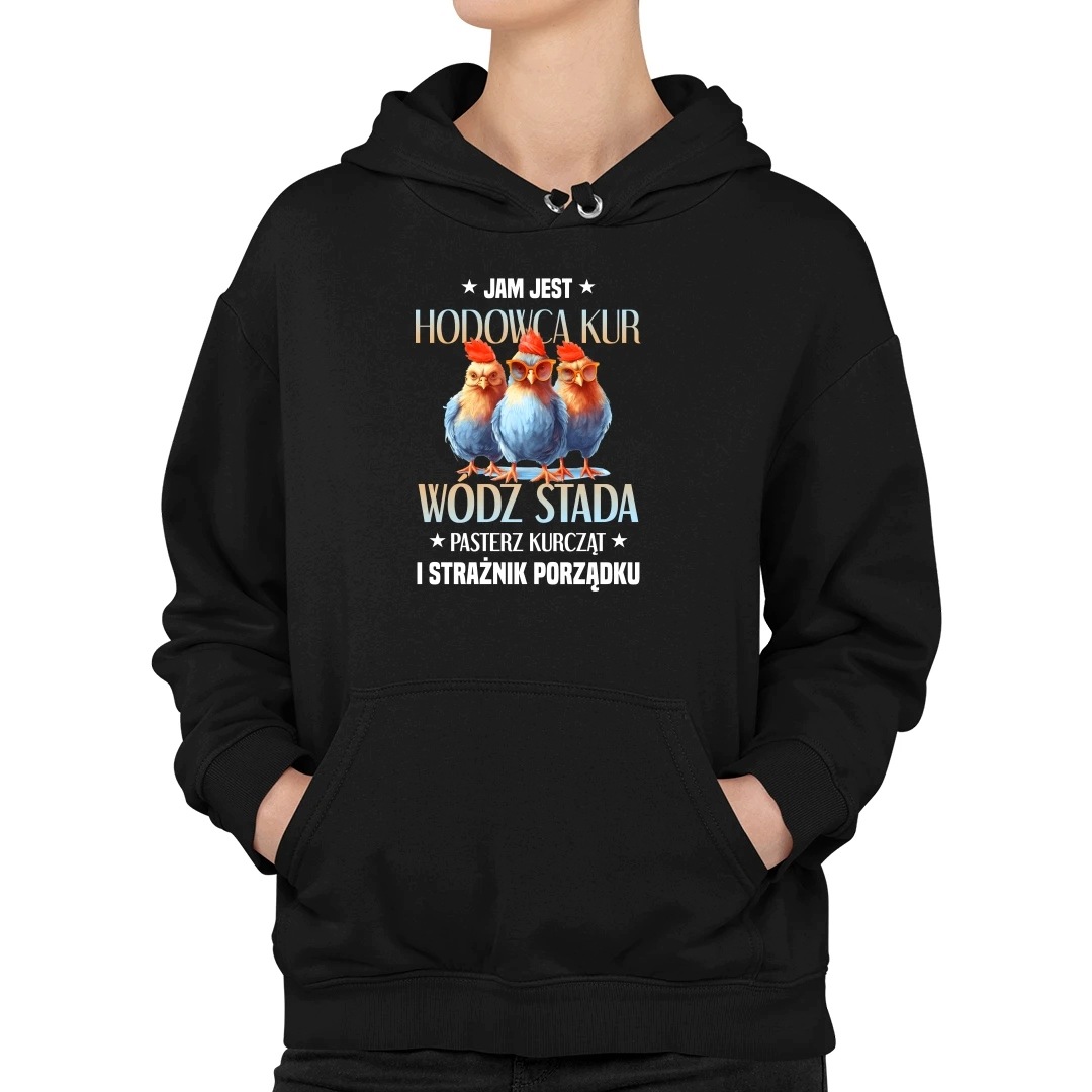 Já jsem chovatel slepic, náčelník stáda mikina dárek pro chovatele slepic L