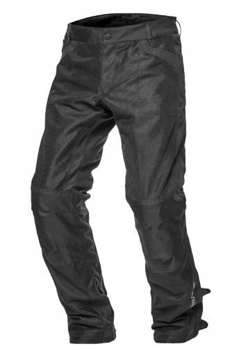 Moto Nohavice Adrenaline Meshtec 2.0 Ppe Pánske Čierne Letné Black