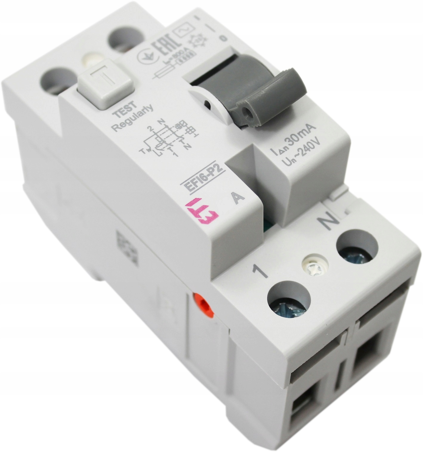 Proudový chránič EFI6-P2 Ac 40/0.03 6kA 2-pólový 002061252