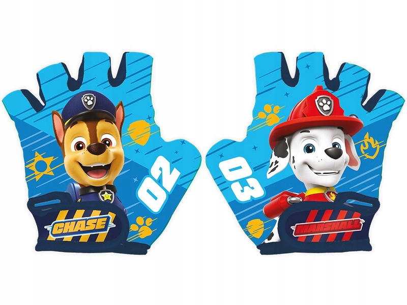 Rękawiczki rowerowe Nickelodeon Psi Patrol Boy (rozmiar S)