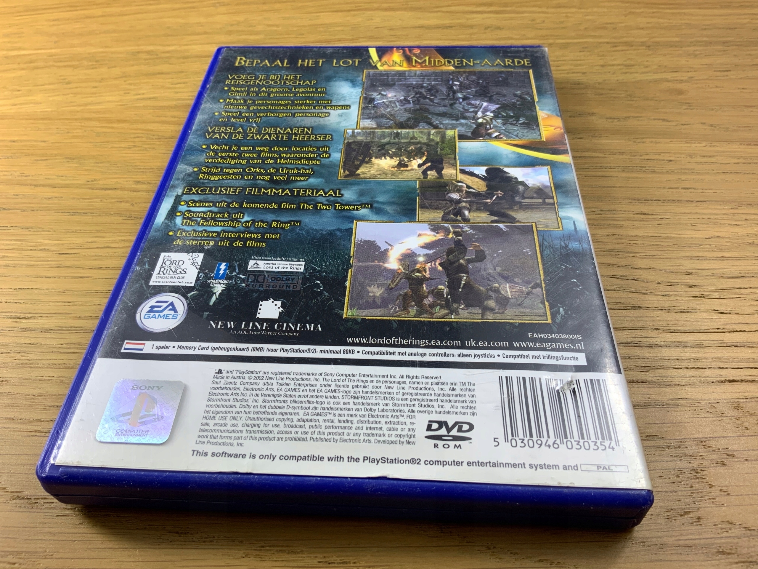 THE LORD OF THE RINGS THE TWO TOWERS dysk bdb komplet PS2 Producent New Life Interactive