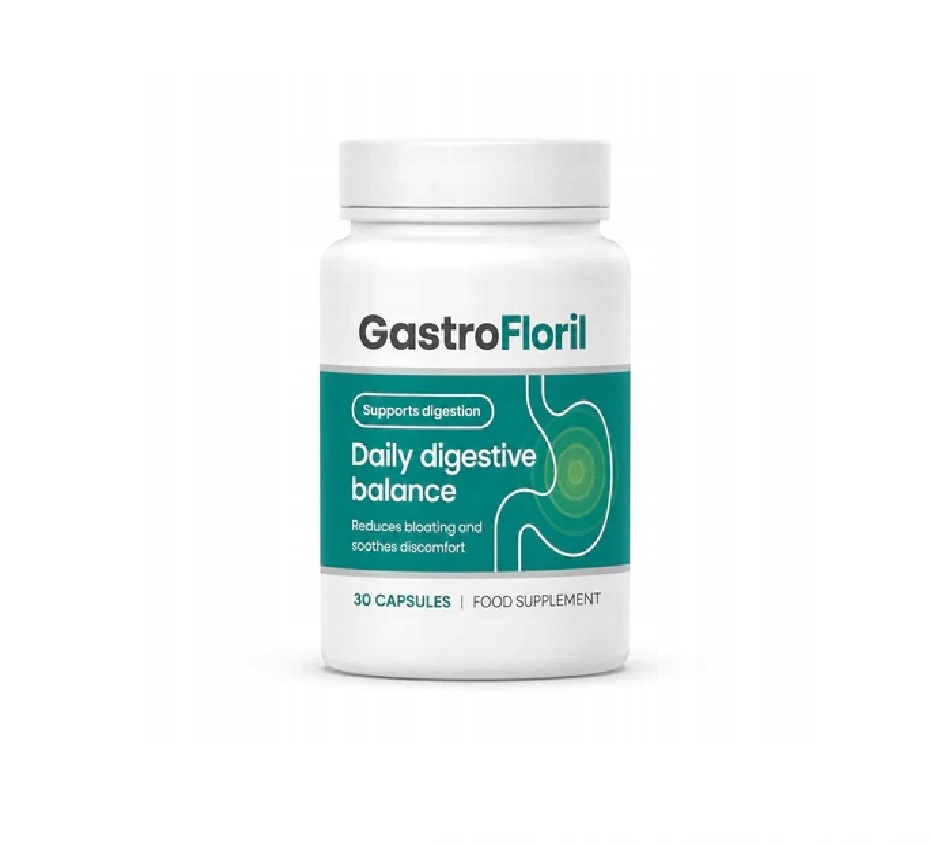 GastroFloril Wsparcie układu trawiennego i zdrowia jelit 30 kapsułek