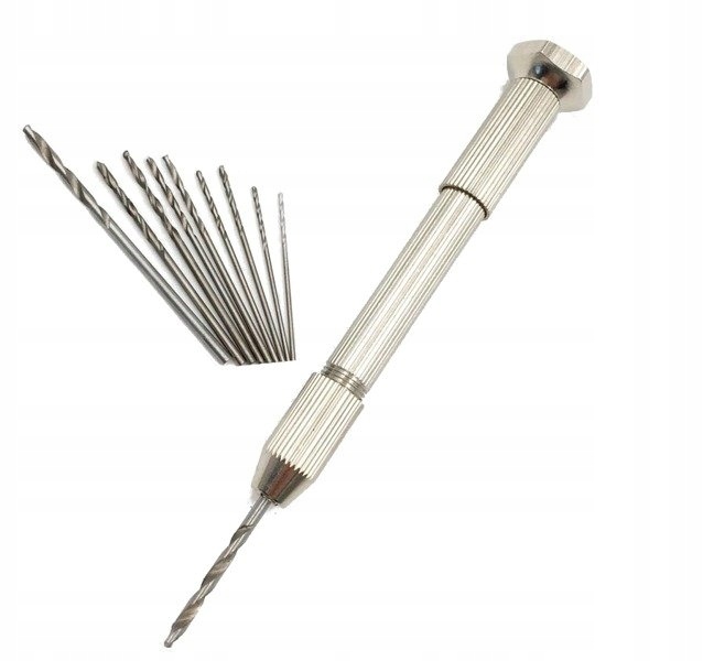 

Wiertarka Ręczna Hand Drill Plus Zestaw 10 Wierteł