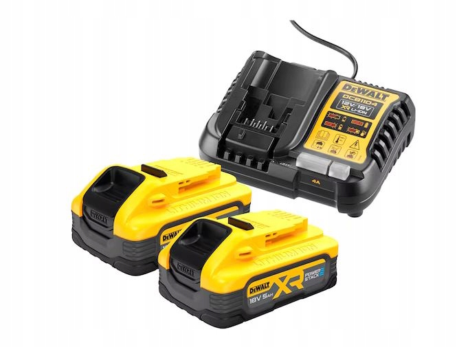 DeWALT Napájecí sada DCB1104H2 2x5Ah DCBP518 DCB1104