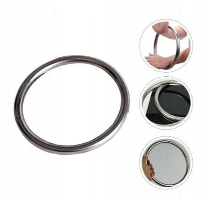 1Pc Wing Chun Stainless Steel Ring Hand Strength T Marka Inna marka