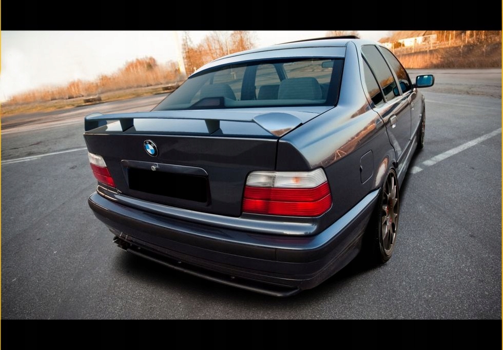 BMW E36 * DOKŁADKA ZDERZAKA TYLNEGO * DJ-TUNING