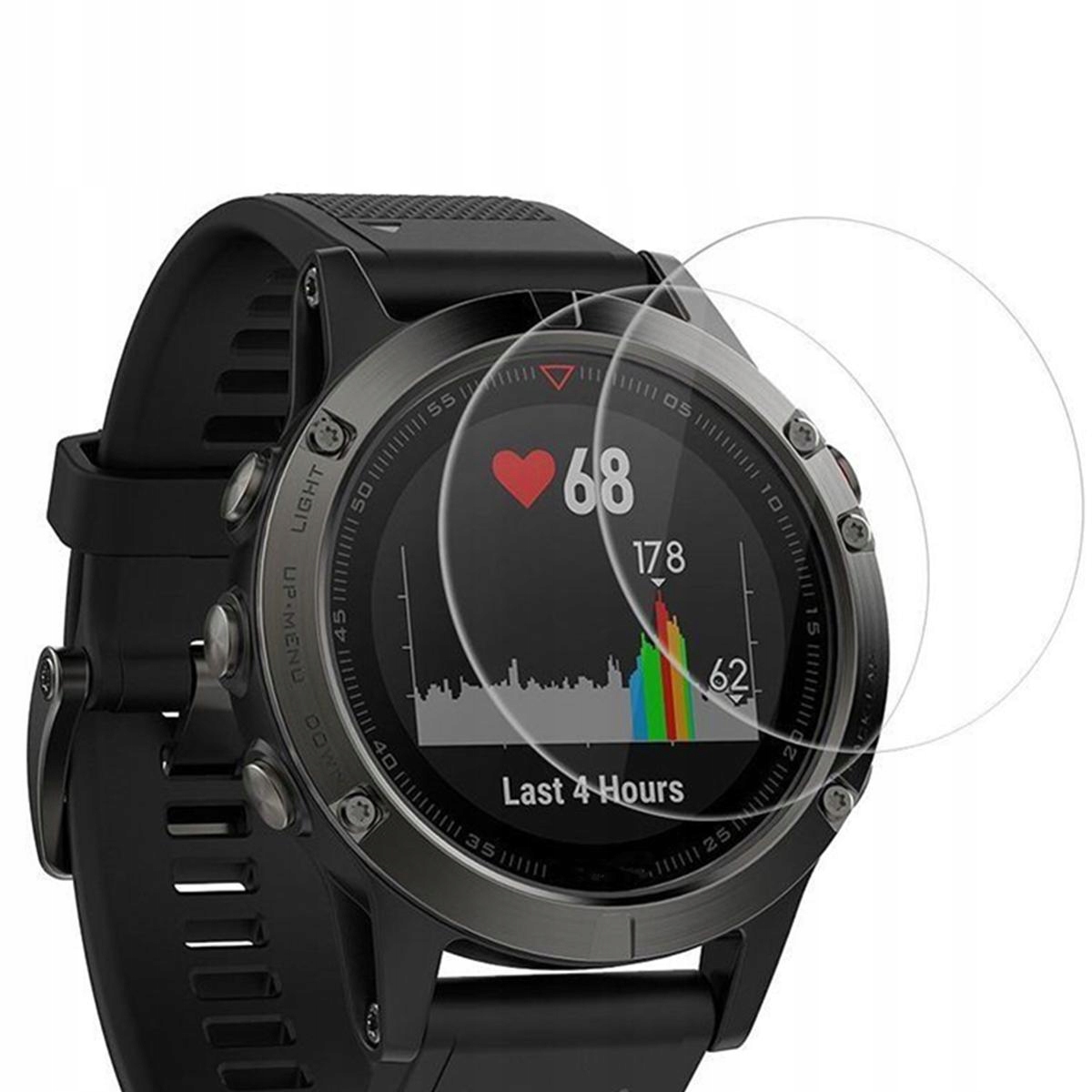 4 x Folia Ochronna 3H Garmin Fenix 3HR