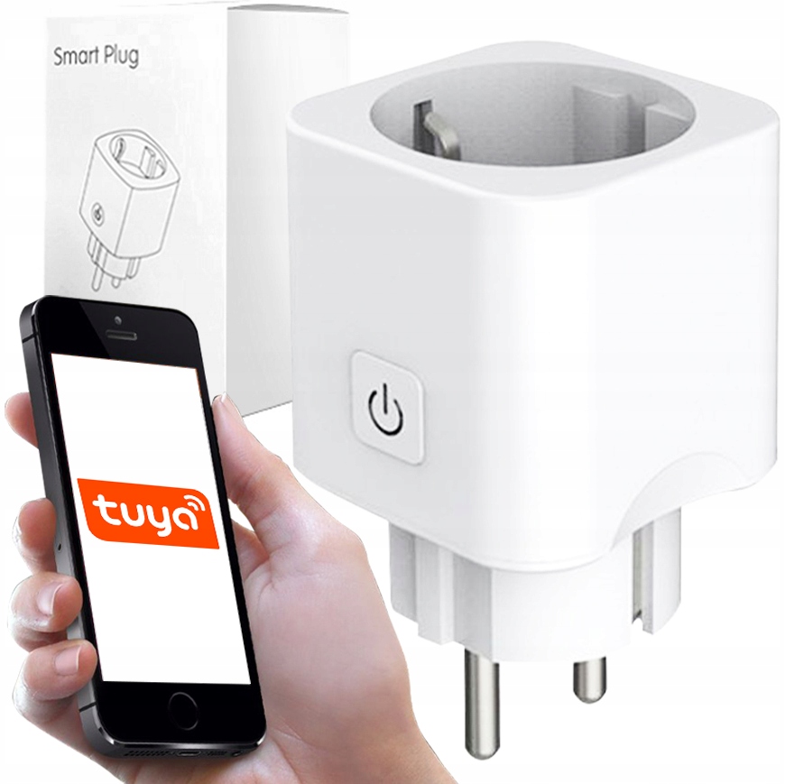 

Inteligentne Gniazdko WiFi Sterowane Smart Tuya