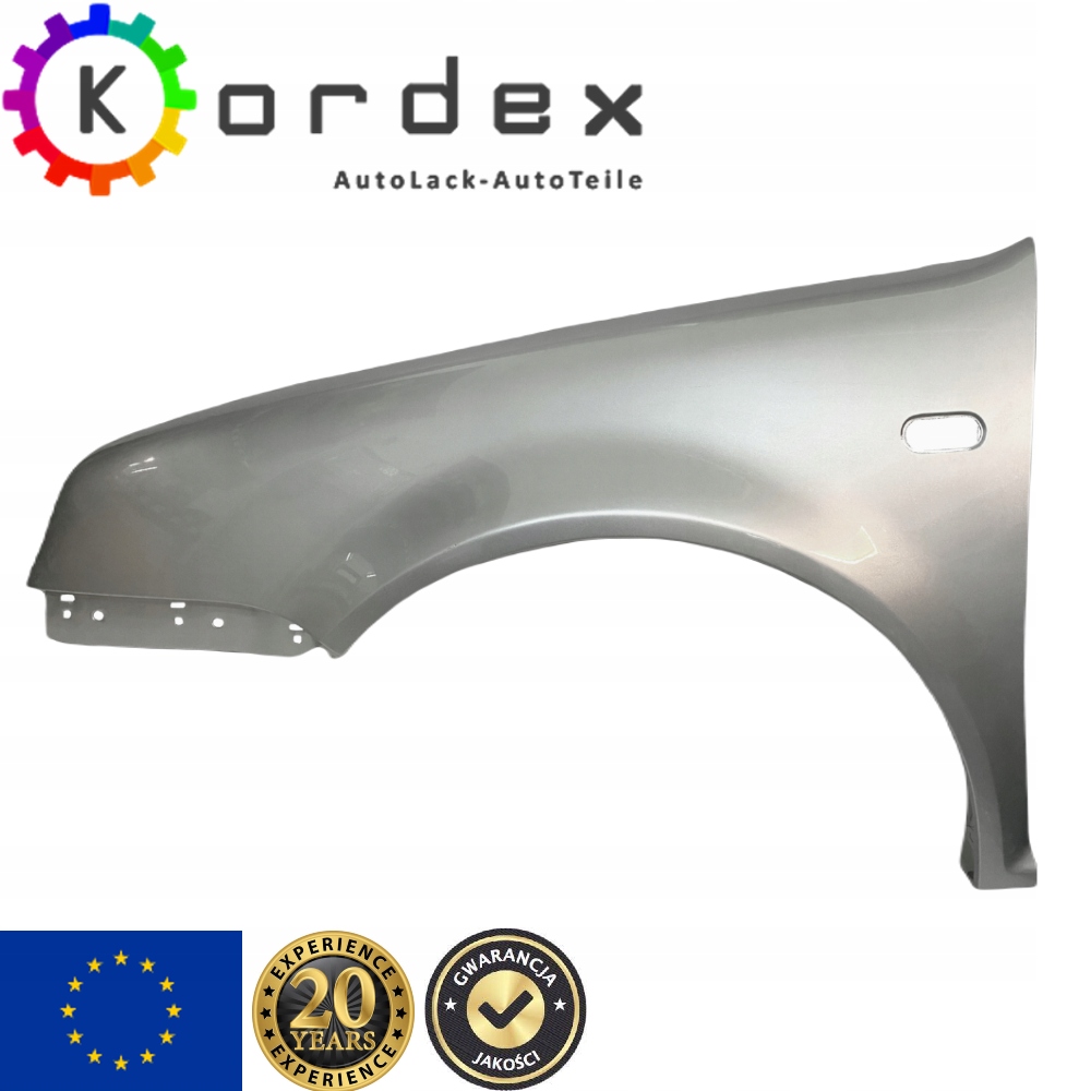 Blatník Vw Golf 4 IV Barva LA7W A7W 97-06 Levý Přední Stříbrný