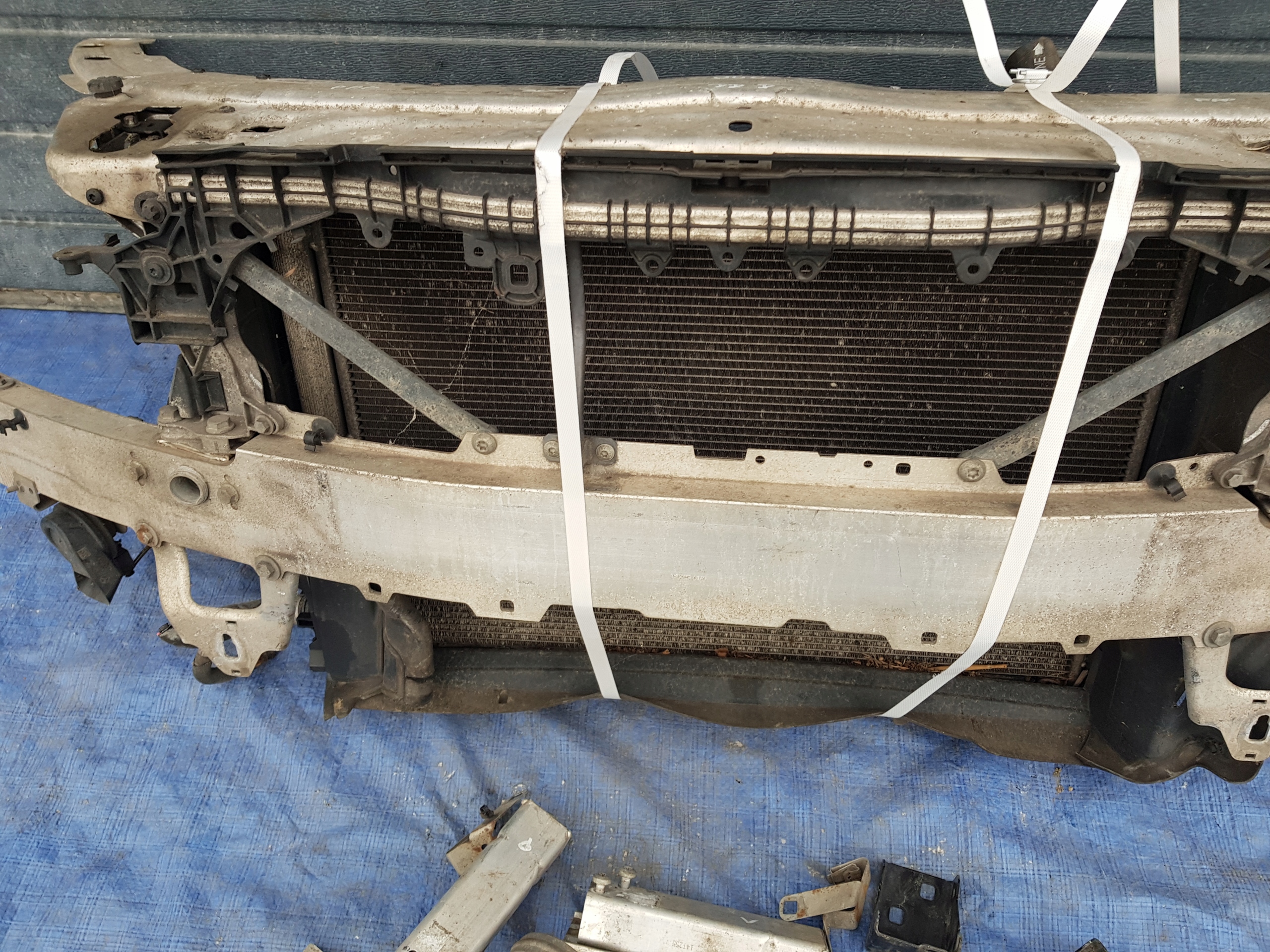 support panel for radiators radiator MERCEDES W205 MANUAL 1.6