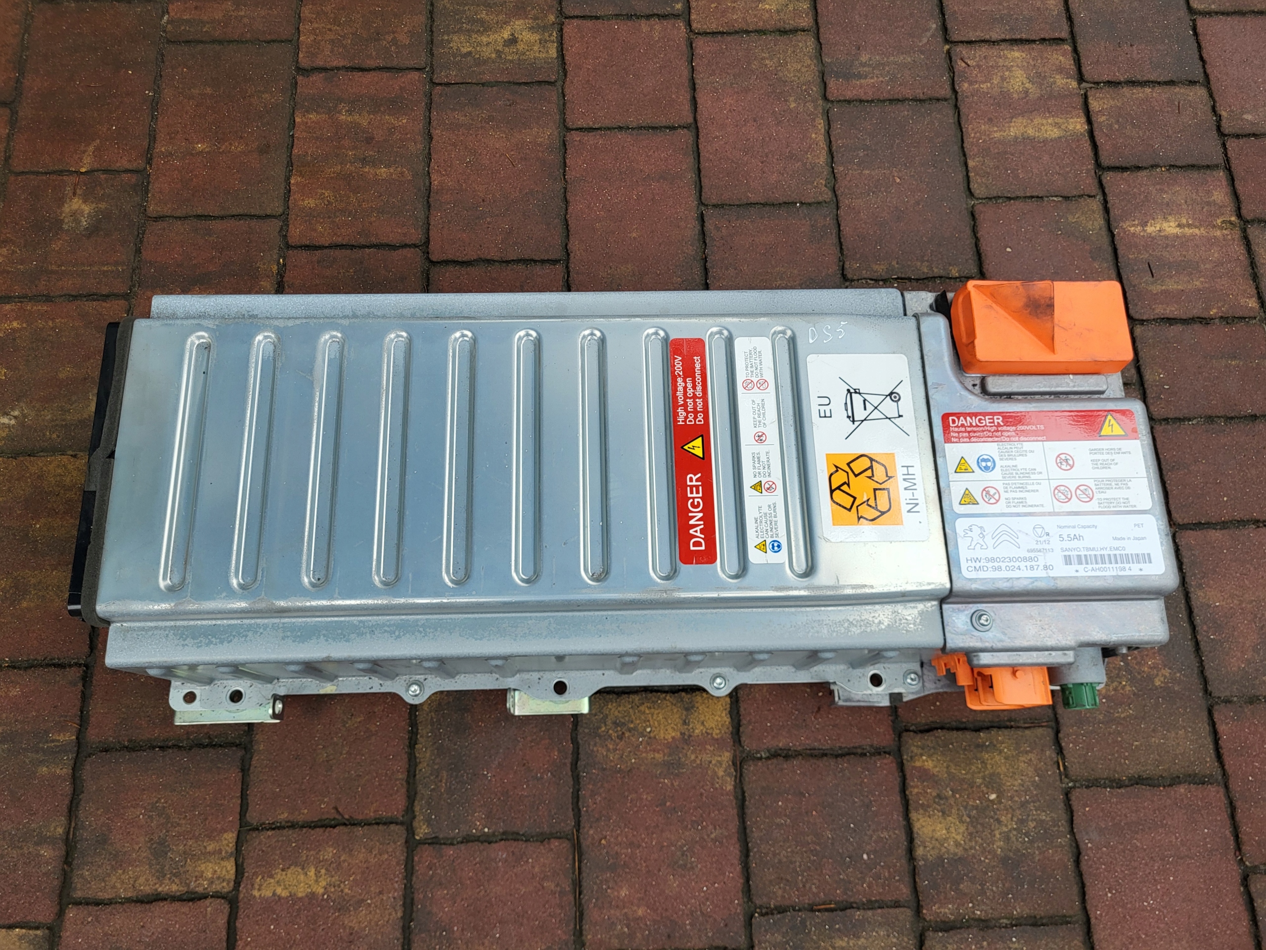 BATERIA AKUMULATOR CITROEN DS5 2.0 HDI HYBRID4 9802300880