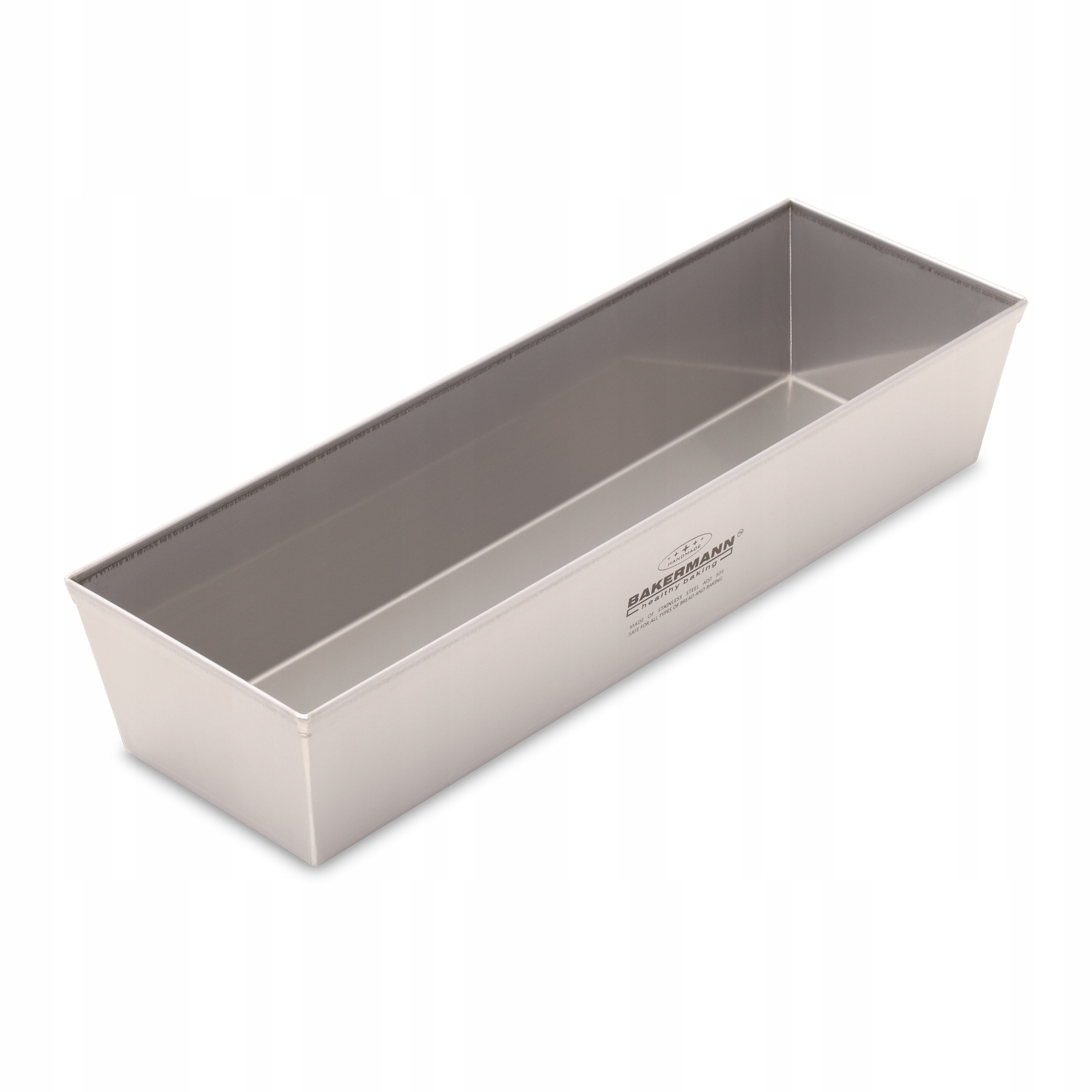 Forma na pečenie chleba a koláčov nerezová 35x11x7 Aisi 304