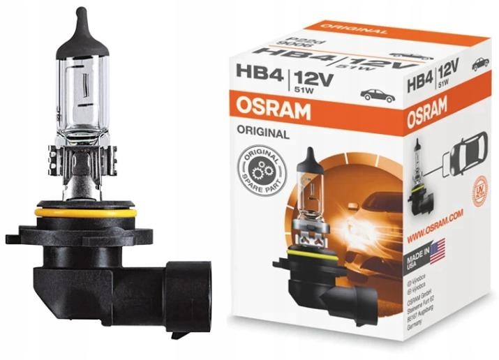 

Osram Original Żarówka HB4 12V 51W P22D 9006