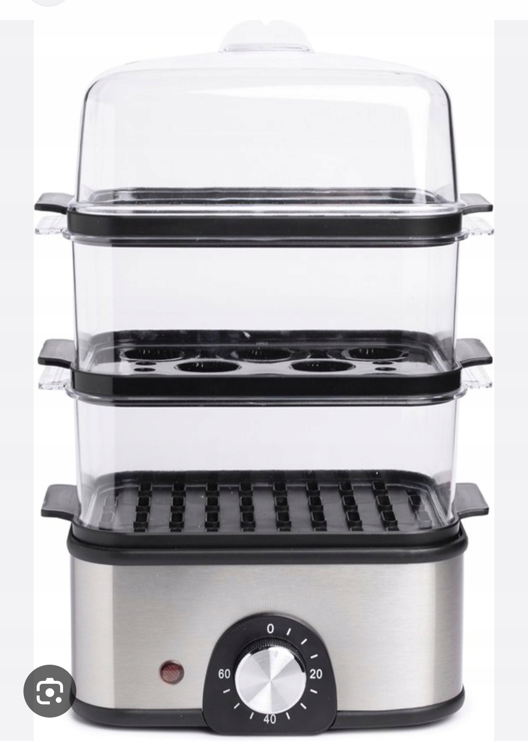 Parowar Petra PT5885VDEV2 3 l srebrny/szary 500 W