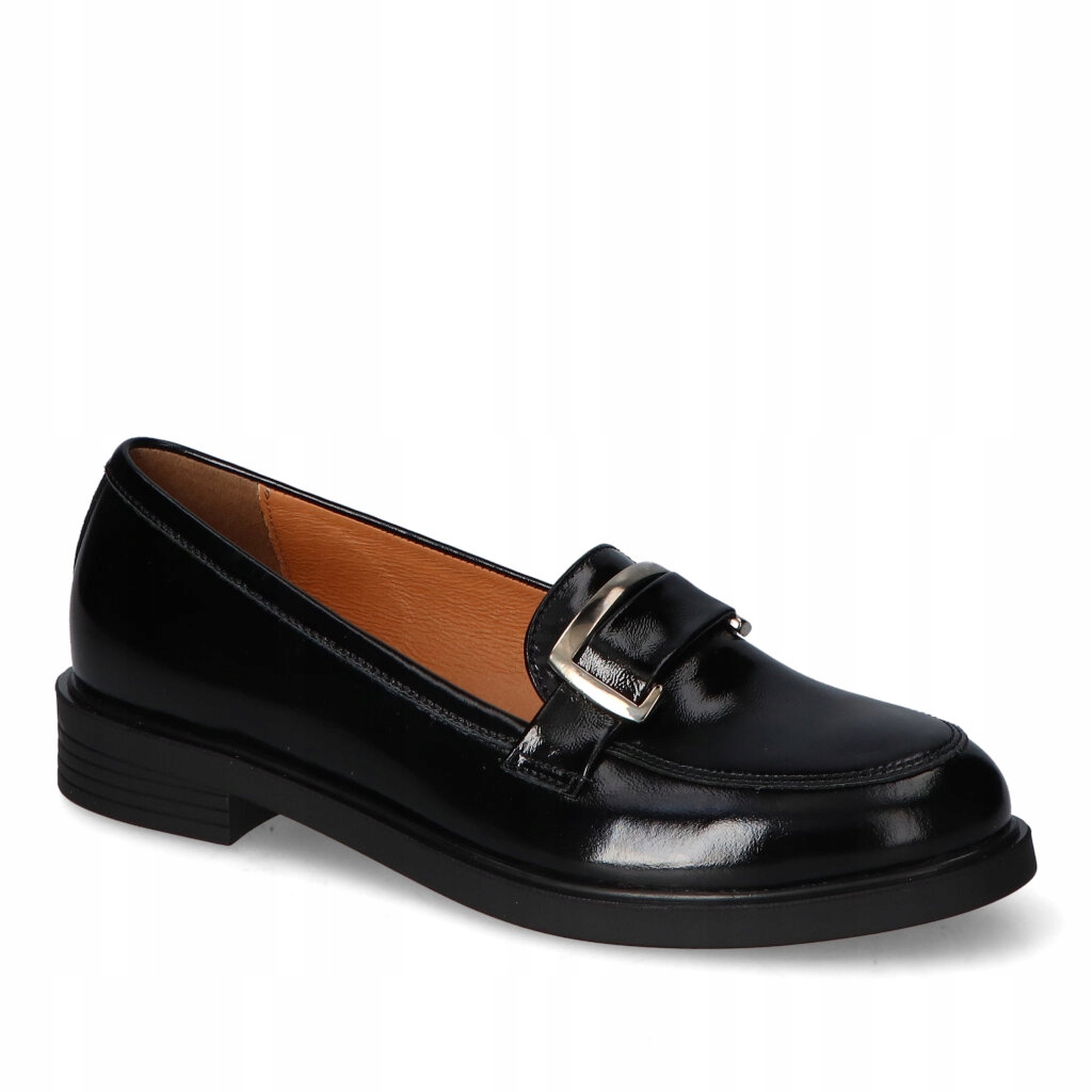 Mokasíny Arka BI6471/1974 Černý lak 36