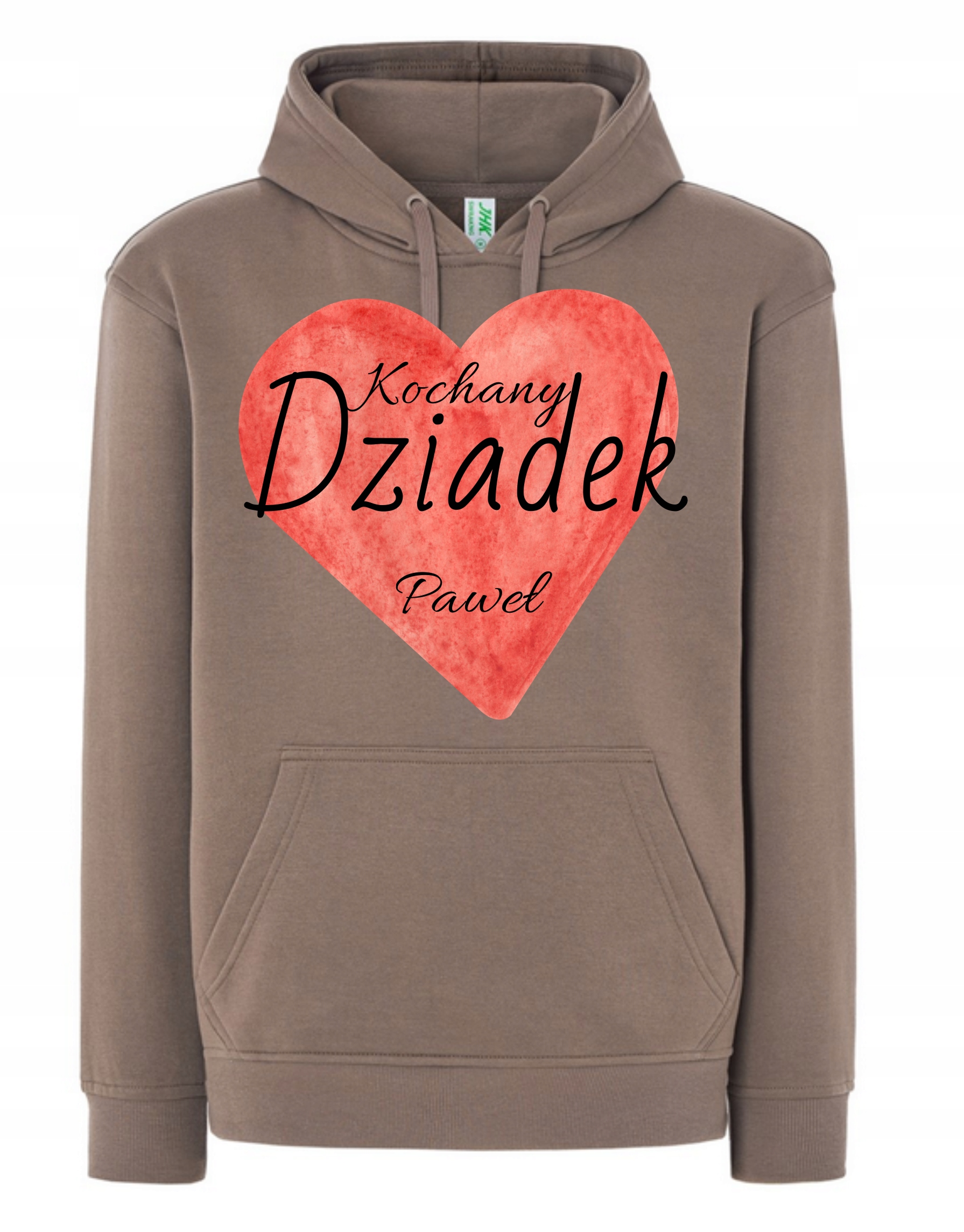 Mikina s kapucí pro dědečka různé barvy Milovaný dědeček Jméno L