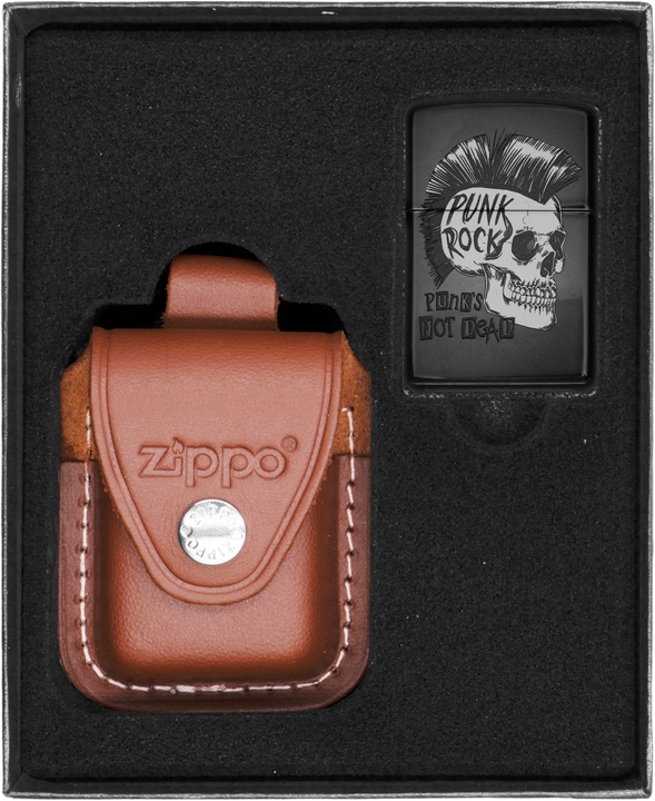 Zestaw ZIPPO PUNK ROCK SKULL prezentowy*nr2