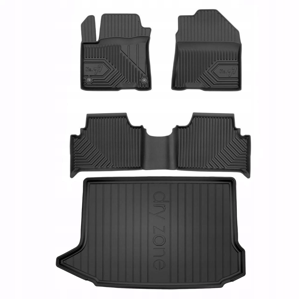 Gumové rohože rohož batožinového priestoru Hyundai Kona 2018 – horná podlaha batožinového priestoru