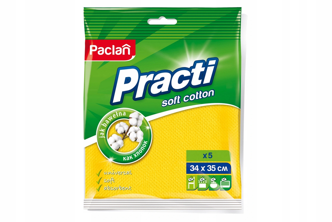 

Ściereczki ścierki mikrofibra uniwersalne Practi 5