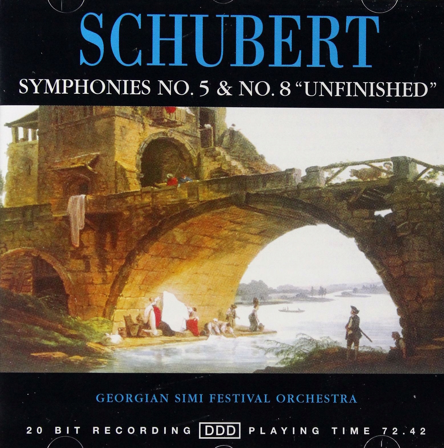 SCHUBERT: SYMPHONES NO.+NO. 8 UNFINISHED [CD]