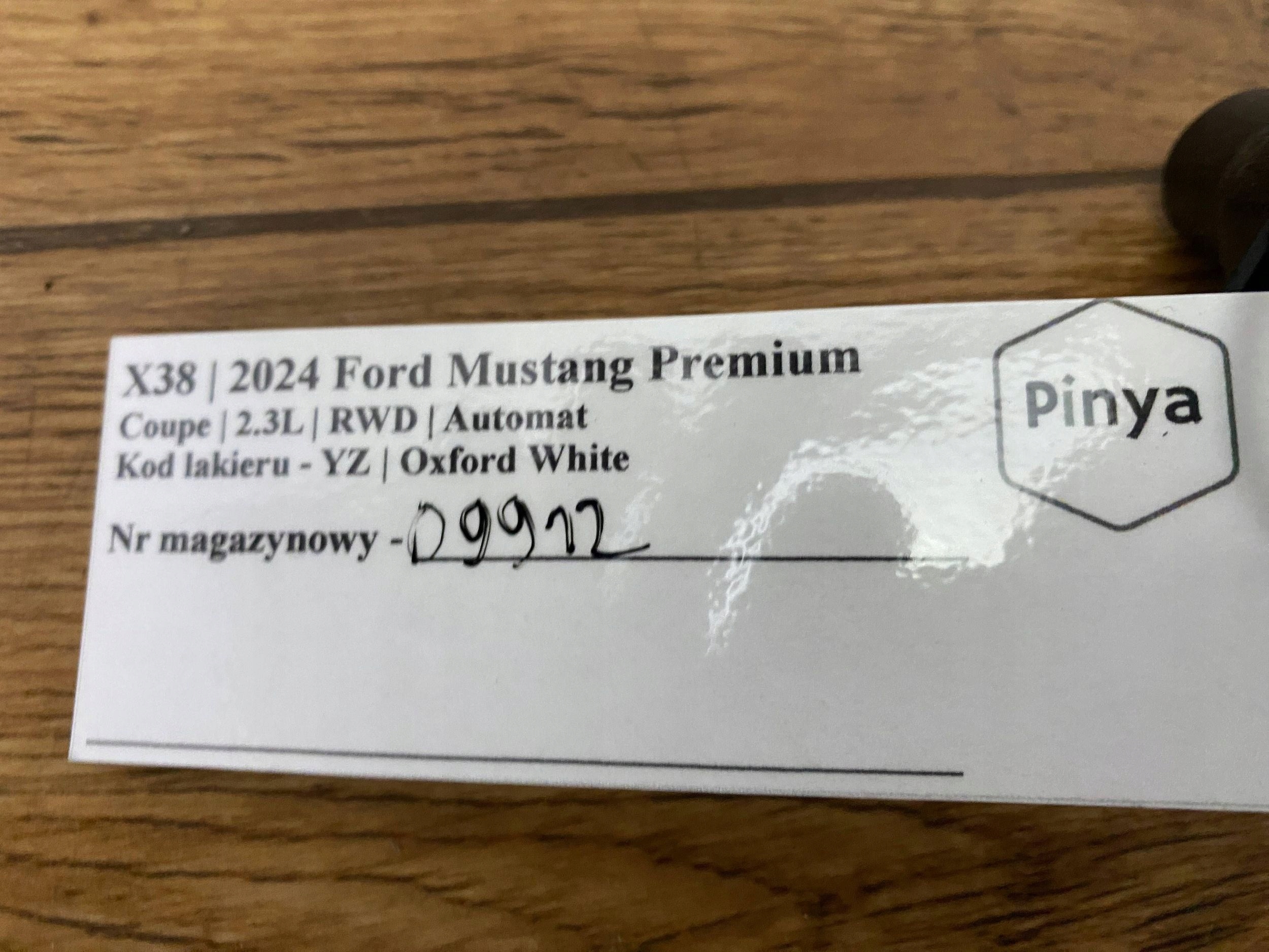 prijenos crijevo par goriva Ford Mustang VII MK7 S650 2024+